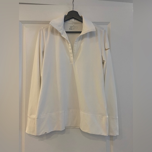 SOLD #120 NWOT Nike Golf Sport Dri-Fit Women’s Long Sleeve White Polo - Picture 8 of 8